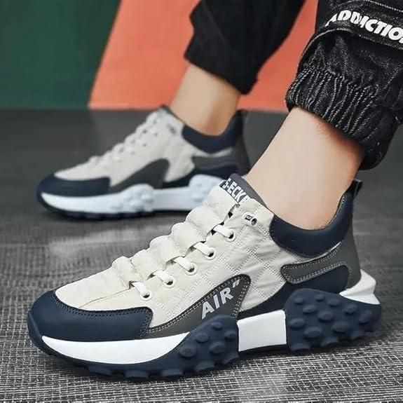 Men's Korean Style High Top Fashion Casual Shoes (Boots)